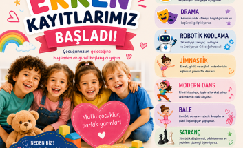 Çocuk Kalbi Anaokulu Yeni Dönem Kayıtlarımız Başlamıştır !!!